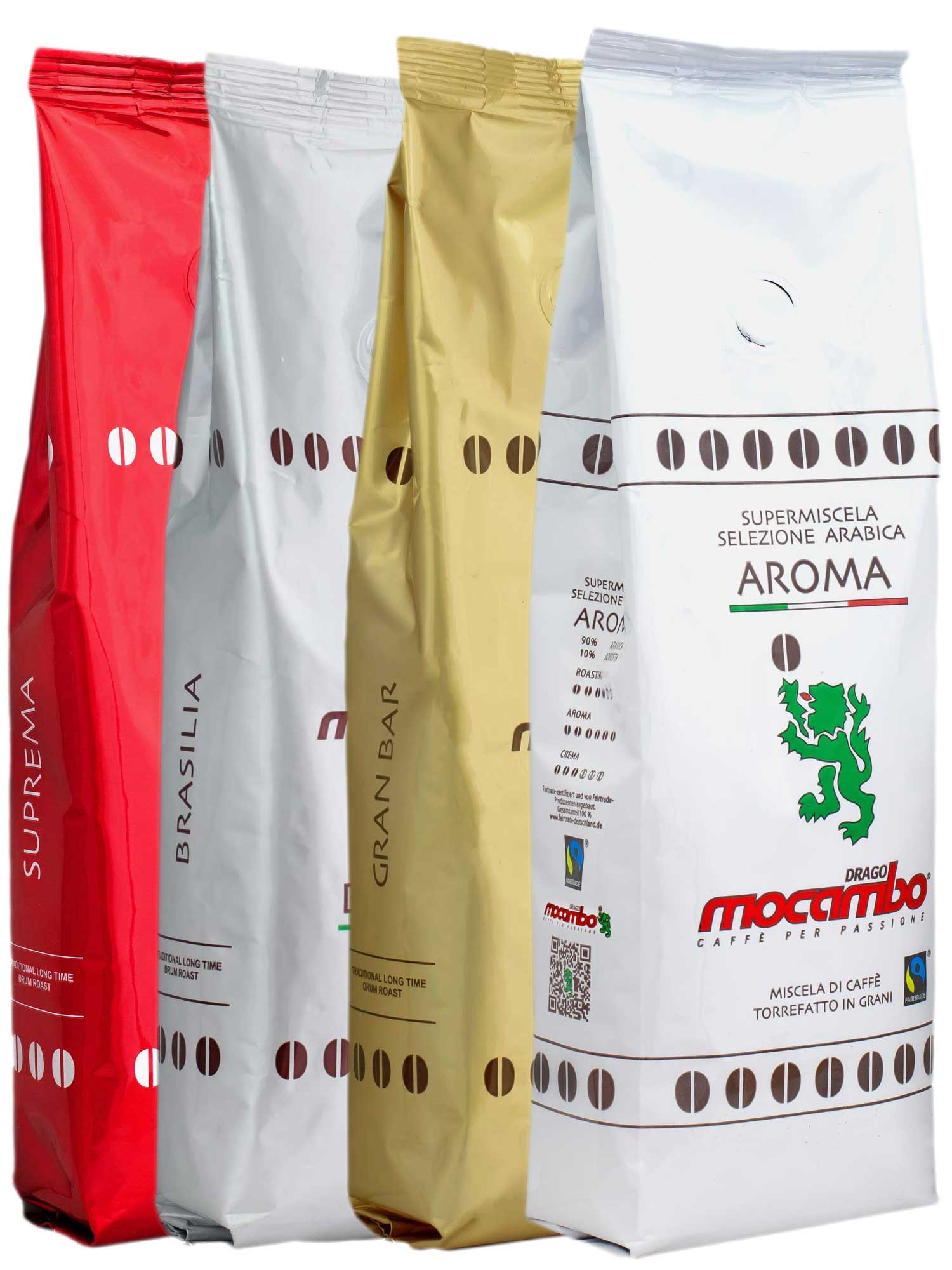 Drago Mocambo Vorteilspaket Bohne (4x 250)