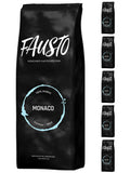 Caffé Fausto Espresso Monaco Bohne Vorteilspaket 6kg