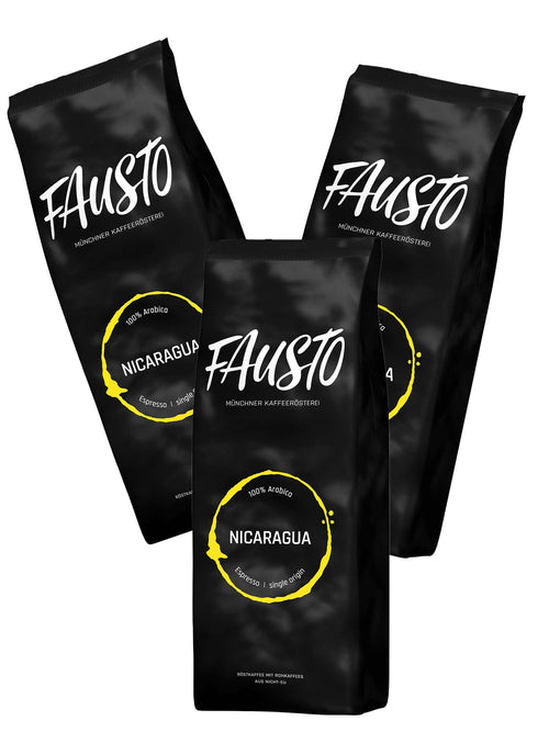 Caffé Fausto Espresso Nicaragua Bohne