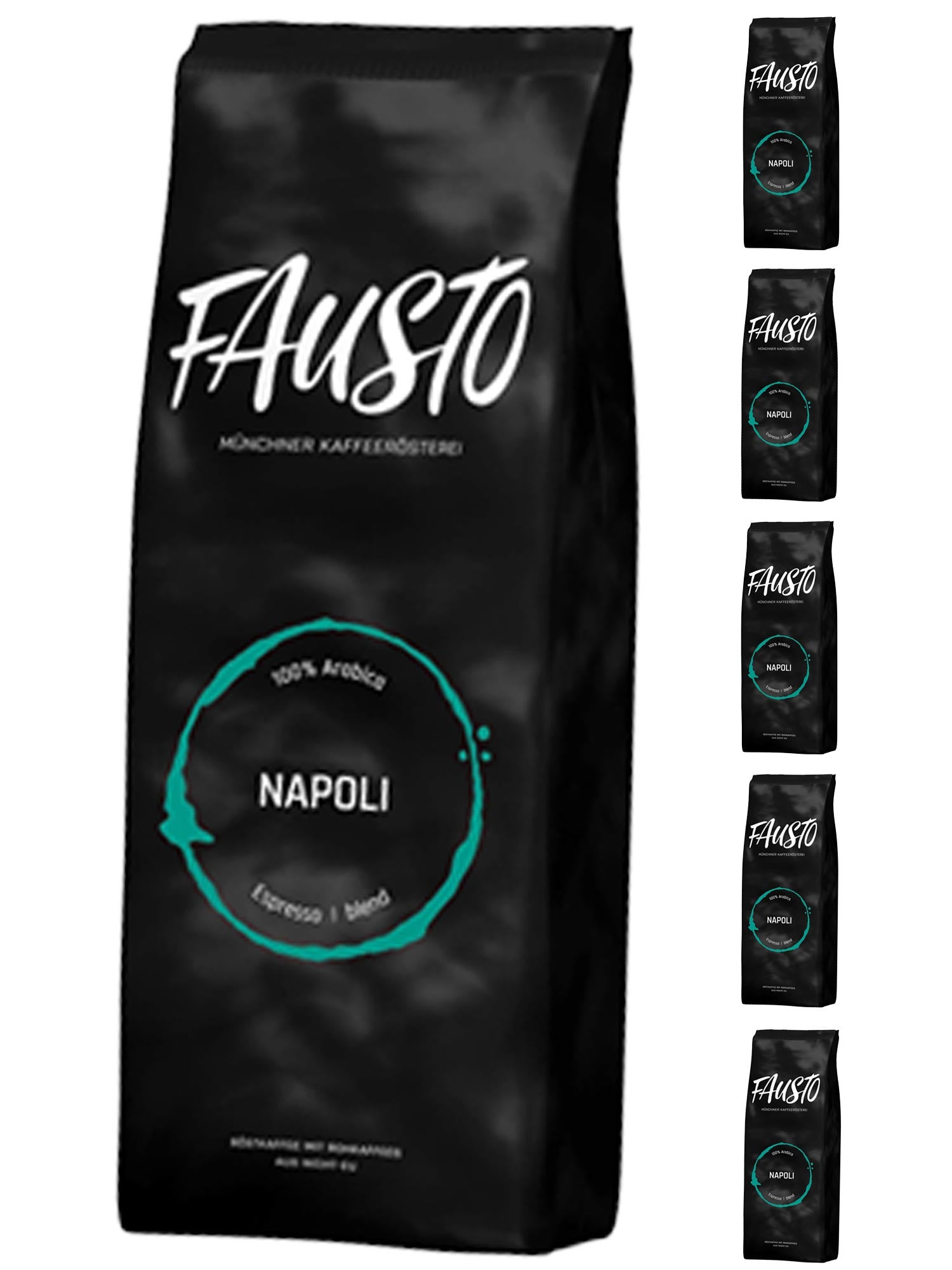 Caffé Fausto Espresso Napoli Bohne Vorteilspaket 6kg