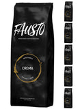 Caffé Fausto Caffe Crema Bohne Vorteilspaket 6kg