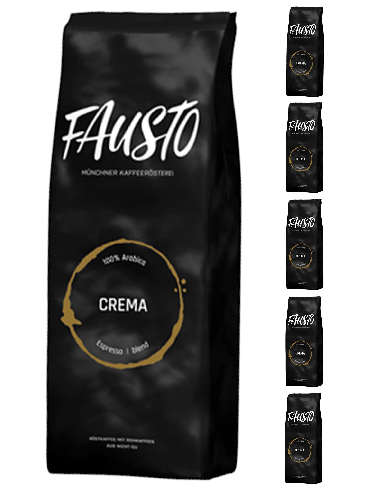 Caffé Fausto Caffe Crema Bohne Vorteilspaket 6kg