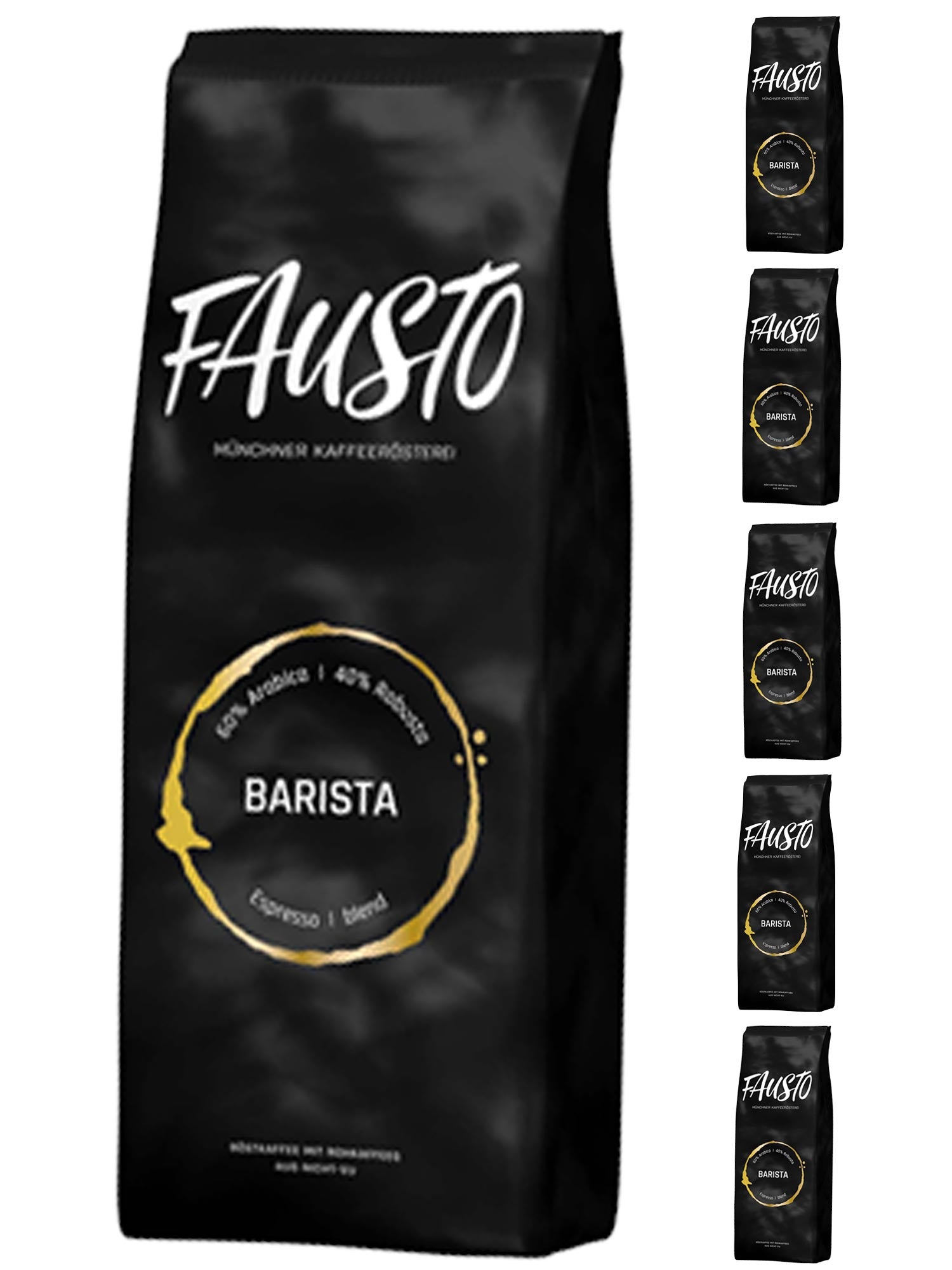 Caffé Fausto Espresso Barista Bohne 6kg Vorteilspaket