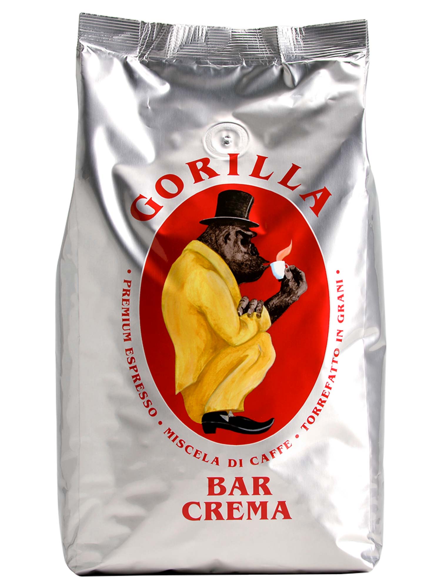 Gorilla Bar Crema Bohne 1kg