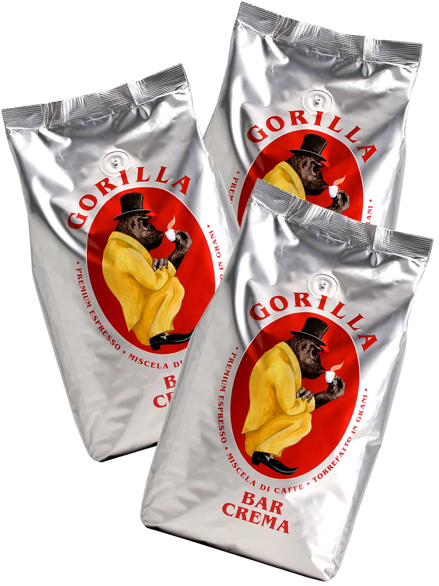 Gorilla Bar Crema Bohne 3kg