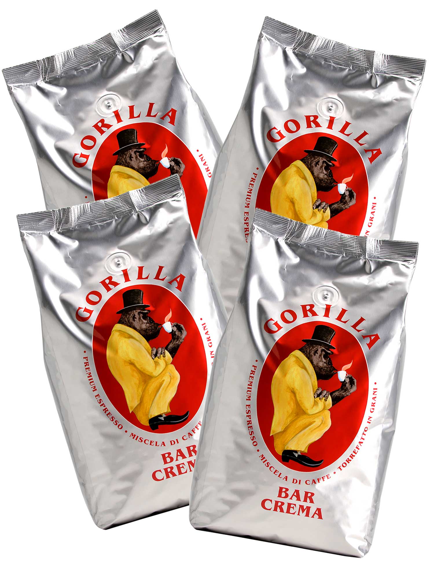 Gorilla Bar Crema Bohne 4kg