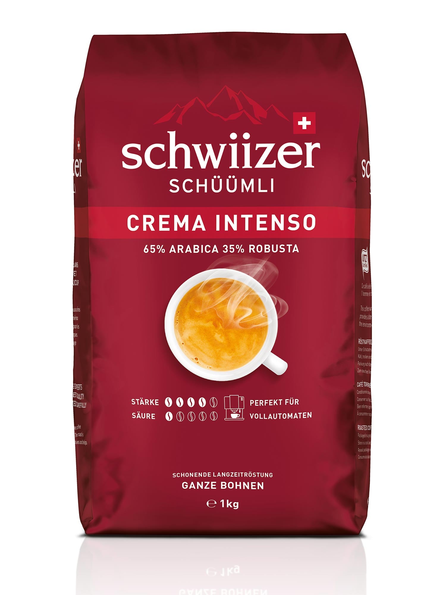 Schwiizer Schüümli Crema Intenso Bohne 1kg