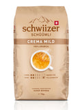Schwiizer Schüümli Crema Mild Bohne 1kg