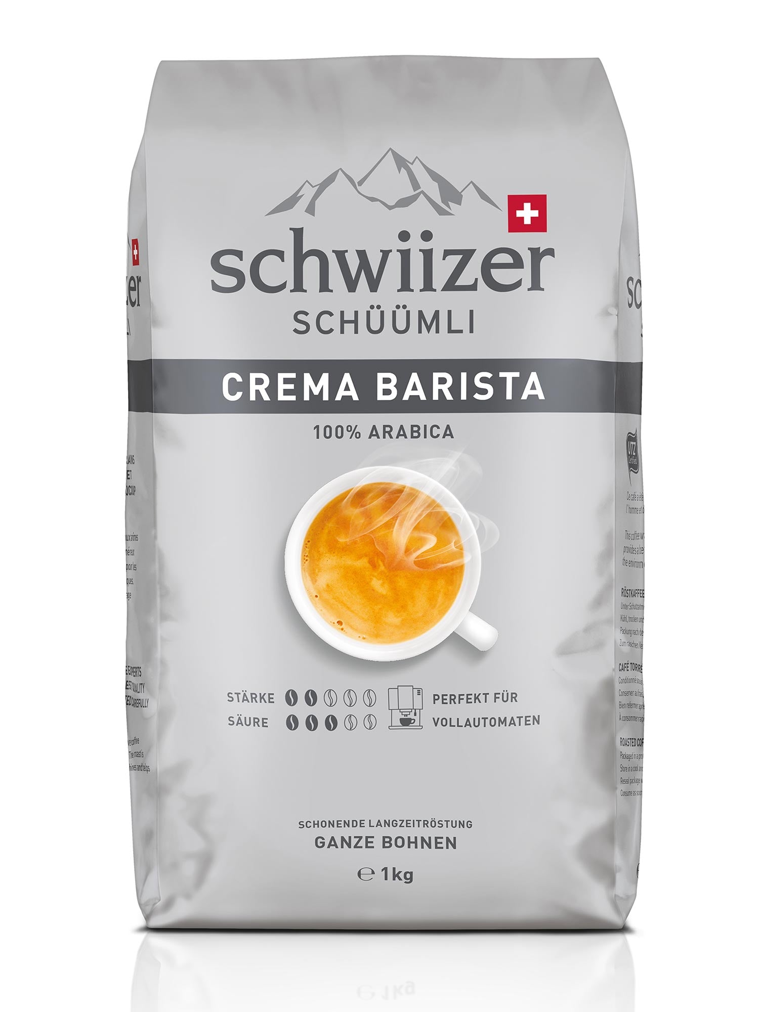 Schwiizer Schüümli Crema Barista Bohne 1kg