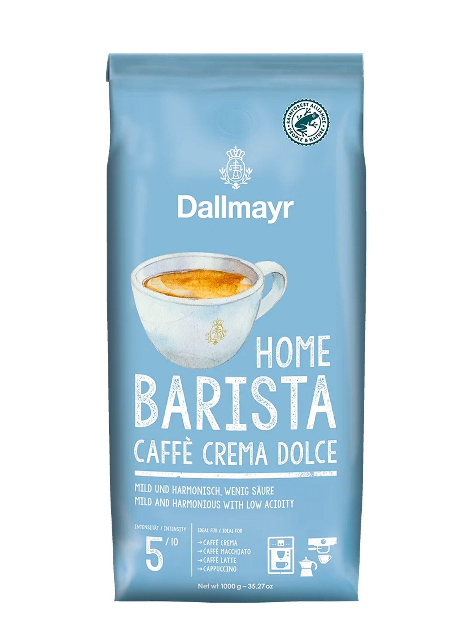 Dallmayr Home Barista Caffè Crema Dolce Bohne 1kg
