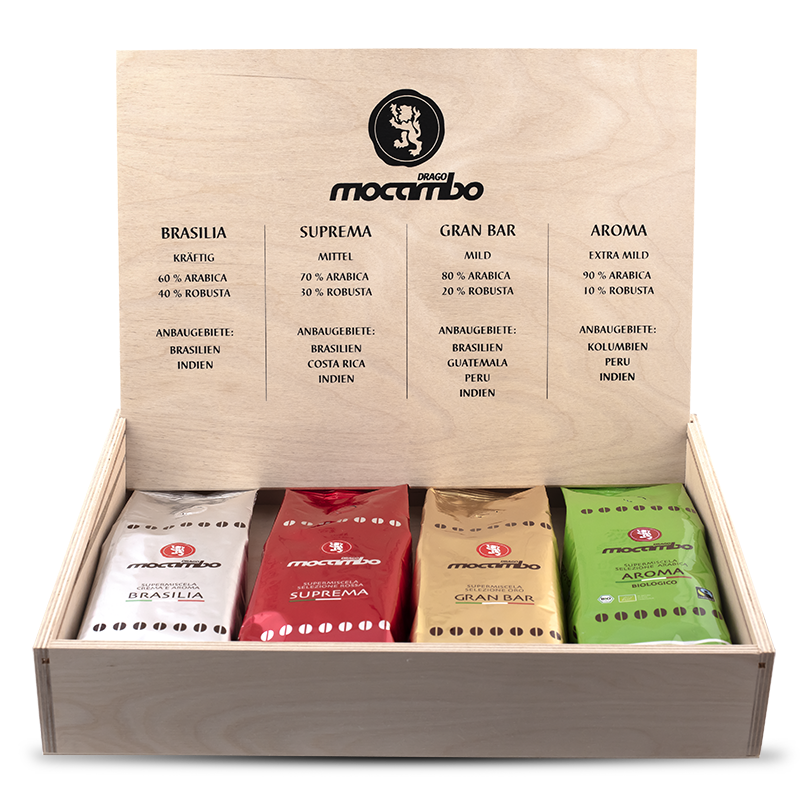 Drago Mocambo Genussbox (4x250g)