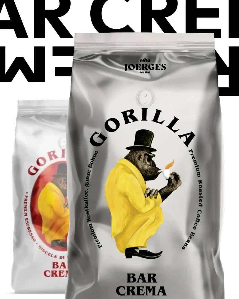 Gorilla Bar Crema Bohne 1kg