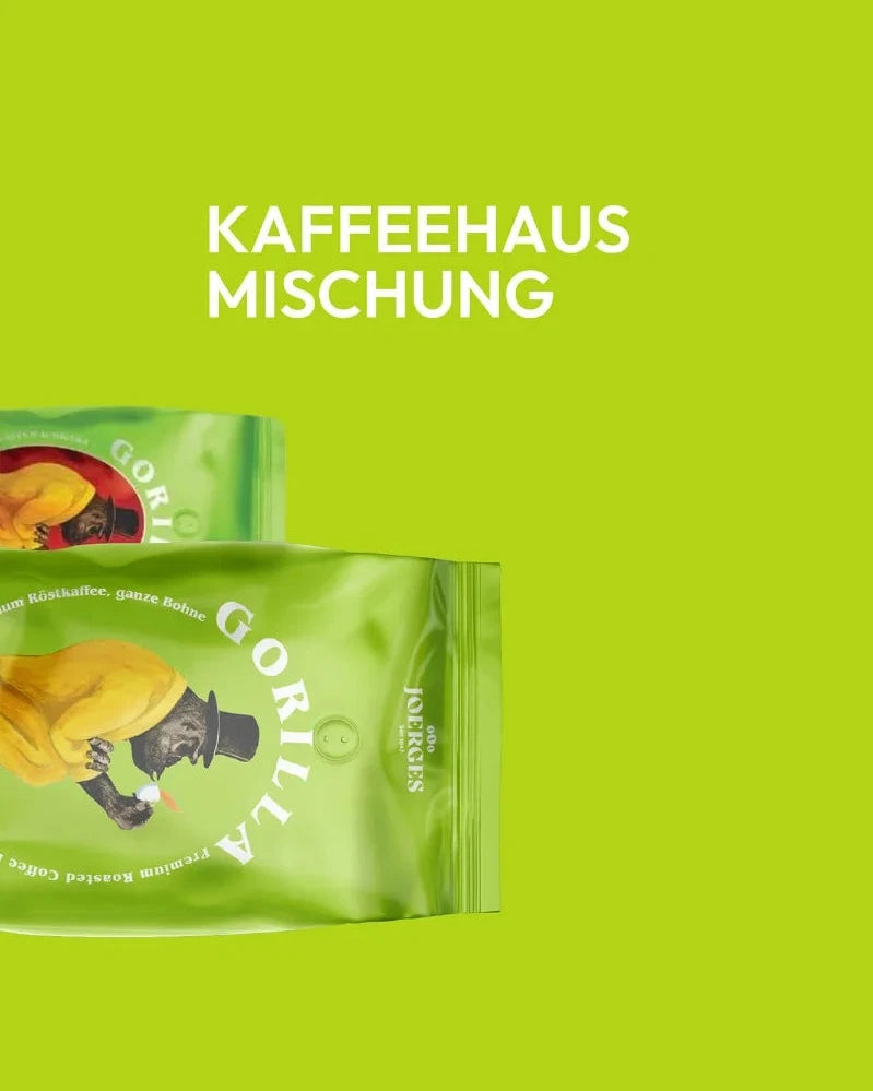 Gorilla Kaffeehaus Mischung Bohne 1kg